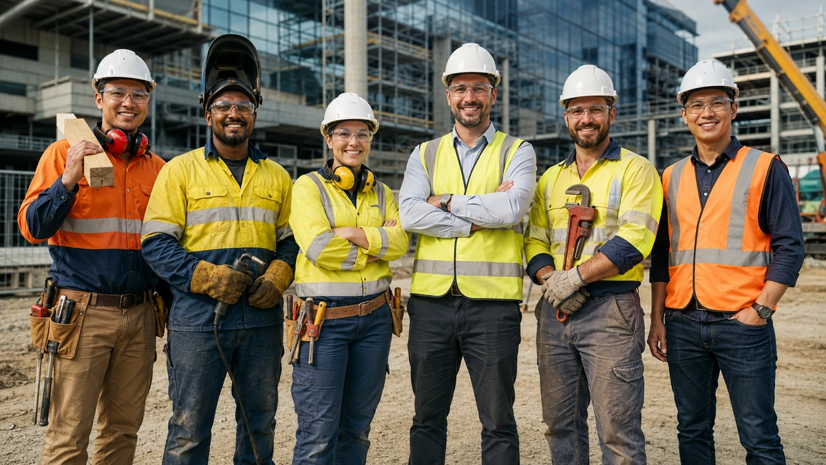 Australia construction jobs with visa sponsorship for foreign workers in 2026 across carpentry, welding, plumbing, electrical, civil construction, and site work sectors