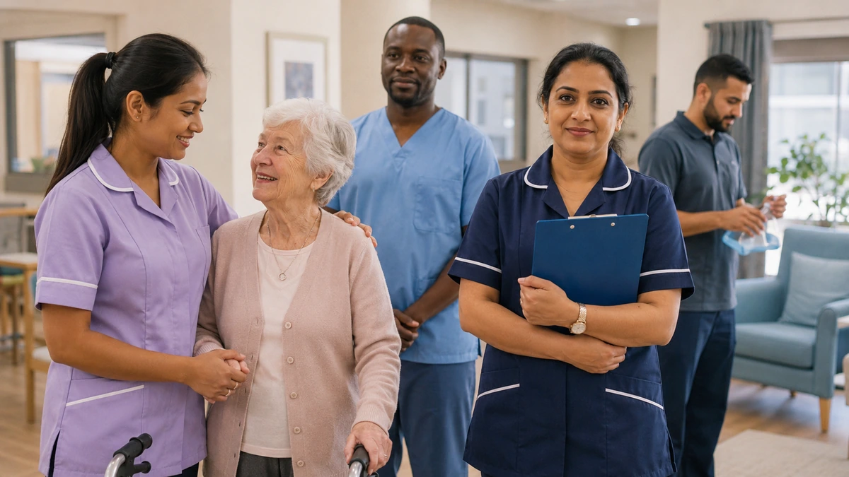 UK caregiver jobs with visa sponsorship in 2026 for foreign care assistants, support workers, home care workers, and senior care workers